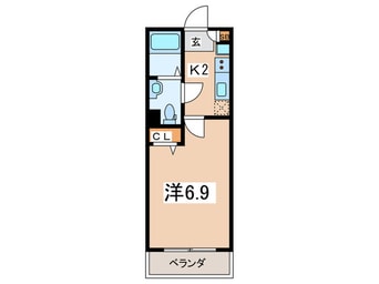 間取図 クレドメゾン子安通