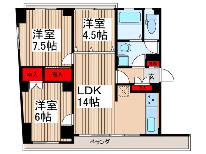 間取図 ままが－でん