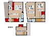 新秋津事務所 2LDKの間取り