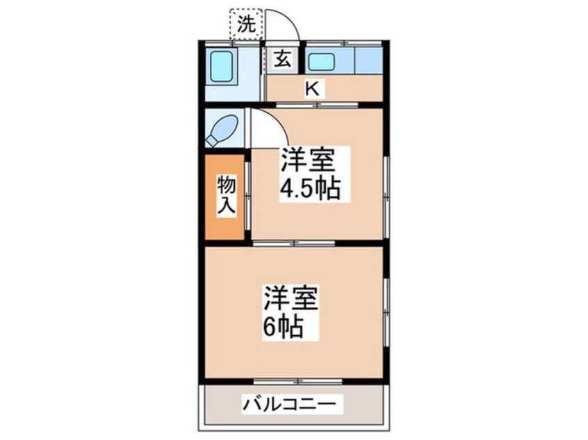 間取図 林荘