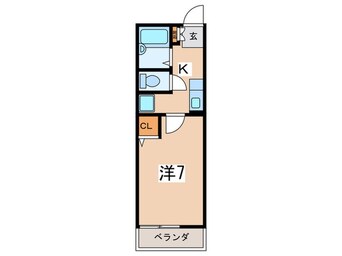 間取図 クリフサイド