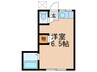 タカオコ－ポ 1Rの間取り