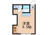 タカオコ－ポ 1Rの間取り