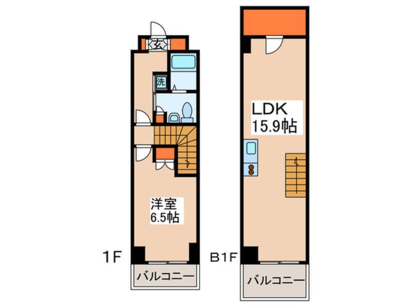 間取図 ステージグランデ宮崎台(103)