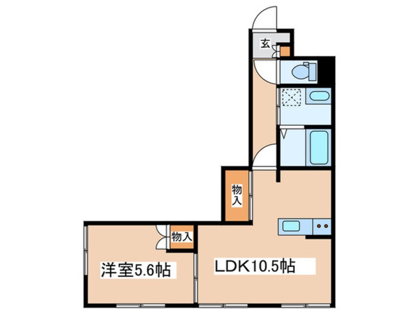 間取図 シエル　クレール