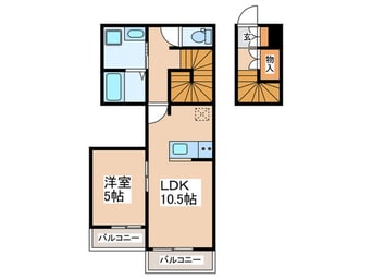 間取図 シエル　クレール