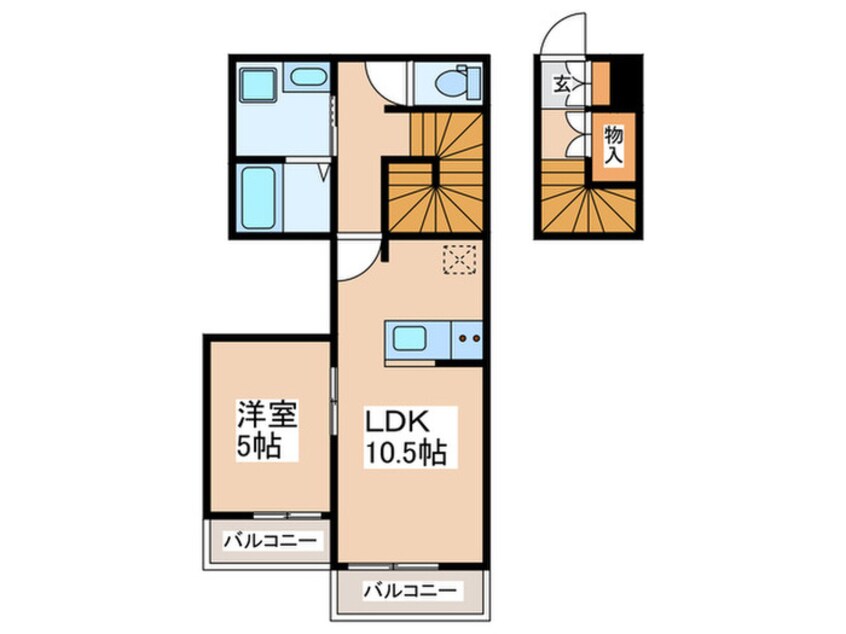 間取図 シエル　クレール