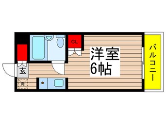 間取図 コ－ポラス本八幡