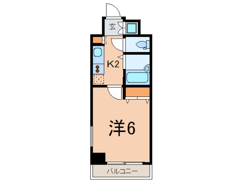 間取図 KDXレジデンス麻布イースト