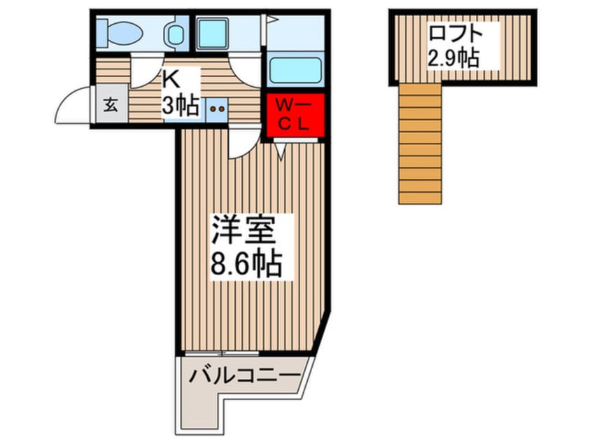 間取図 サンフェリス新所沢