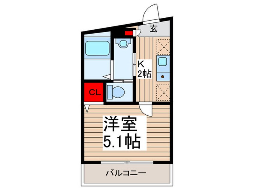 間取図 MELDIA桜区田島3丁目№2