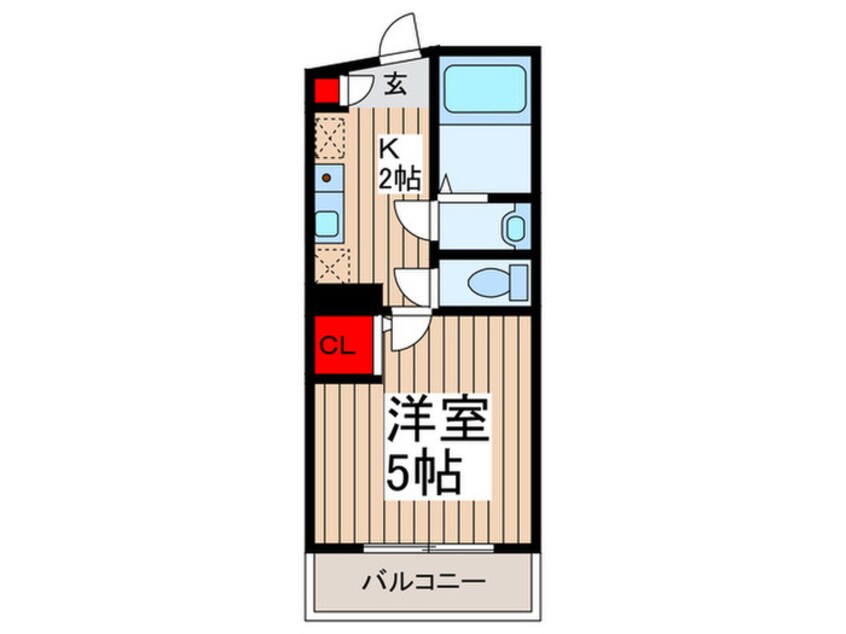 間取図 MELDIA桜区田島3丁目№2