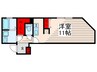 ESPERANZA SHINOZAKI 1Rの間取り