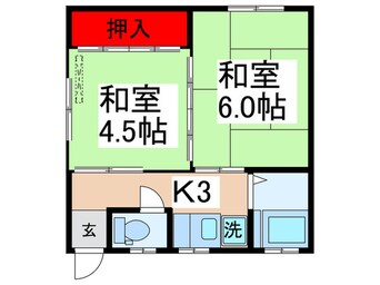 間取図 北平ビル