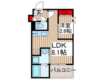 間取図 仮）REGALESTSMART宮原