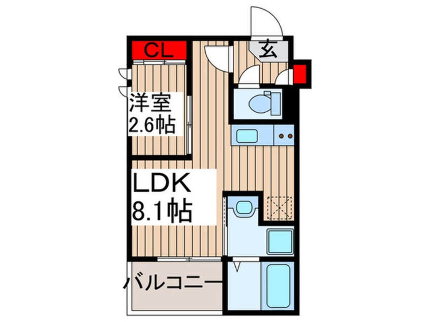 間取図 仮）REGALESTSMART宮原