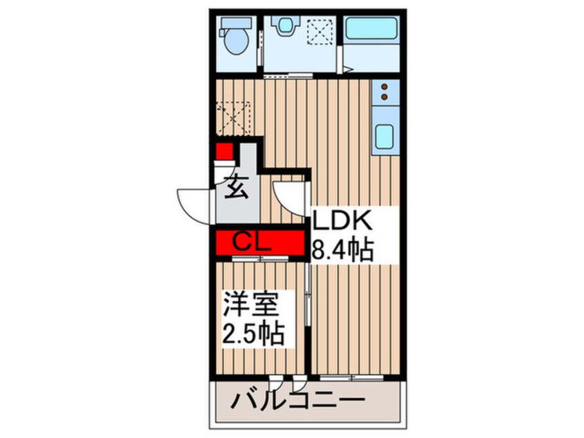 間取図 仮）REGALESTSMART宮原