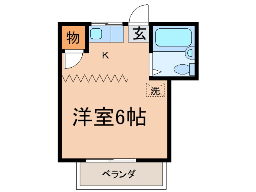 間取図 スカイヒルズ