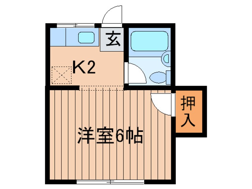 間取図 スカイヒルズ