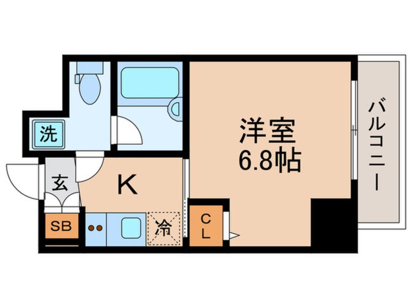 間取図 ﾙ･ﾘｵﾝ池袋ｺﾝﾌｫｰﾄ（1104）