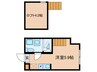 ラヴィ新小岩 1Rの間取り