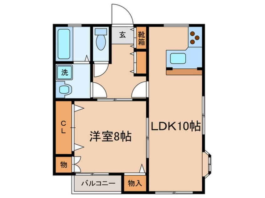 間取図 砧グリ－ンハイツⅠ