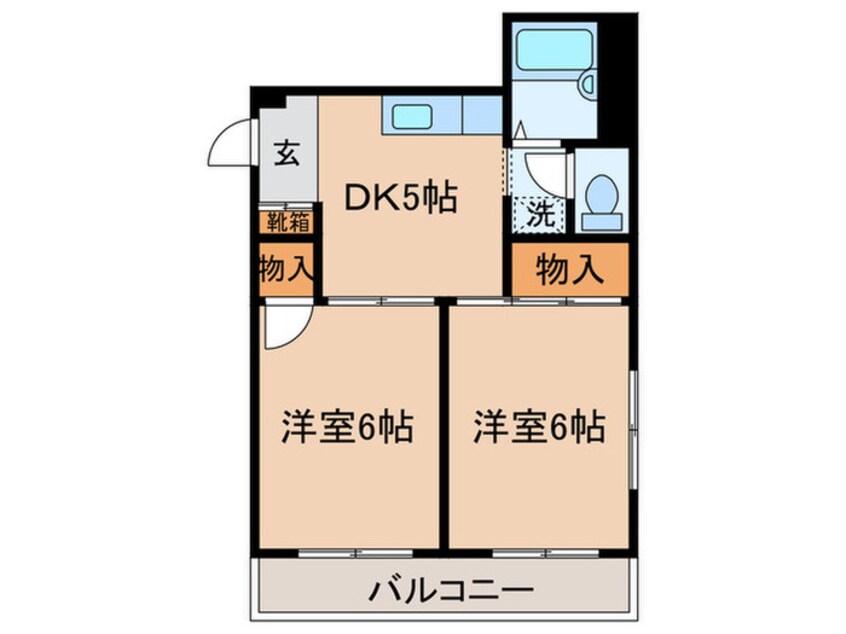 間取図 海老民ビル