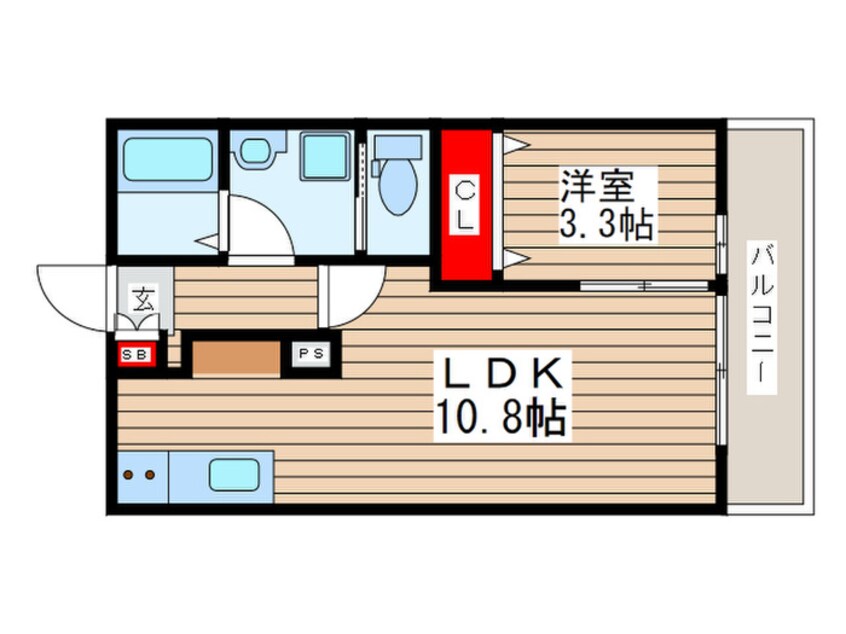 間取図 モア幕張