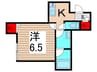 H＆A　Fortis 1Kの間取り