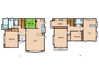 間取図 上鶴間４丁目戸建