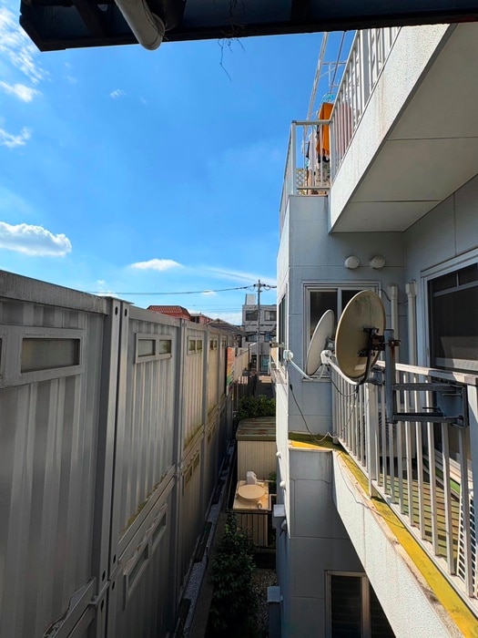 室内からの展望 中林コーポ