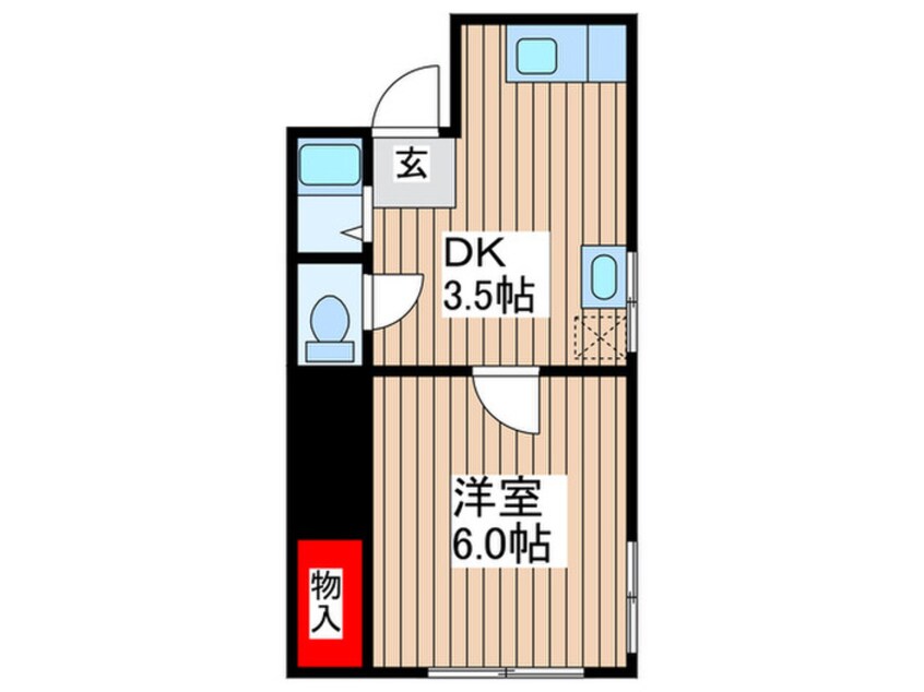 間取図 ケンジントンミューズ