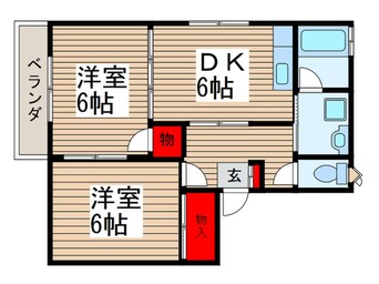 間取図 メゾンセラ－タ