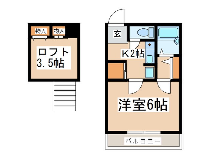 間取り図 ランドシティー鶴川