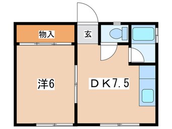 間取図 八幡山ハイツ２号棟