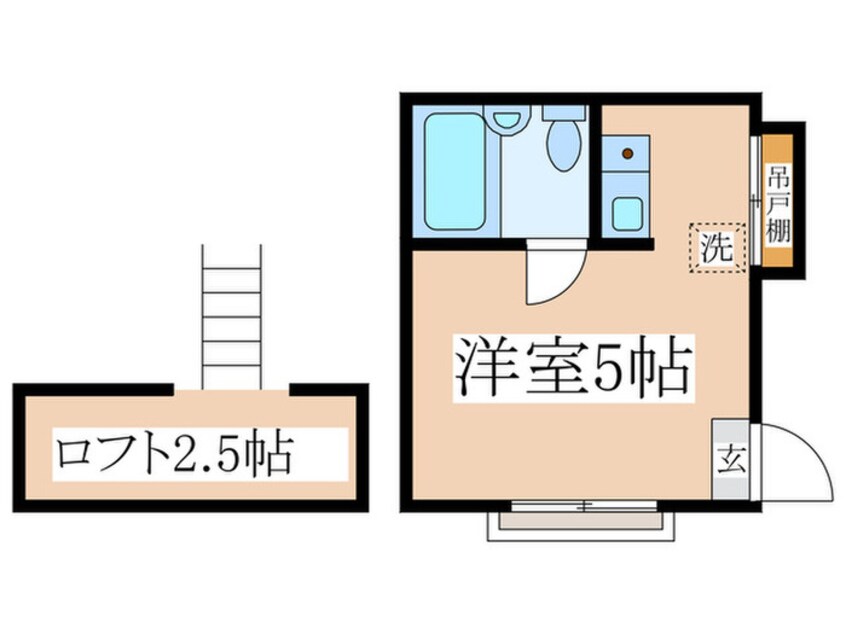 間取図 マルソルリヨン