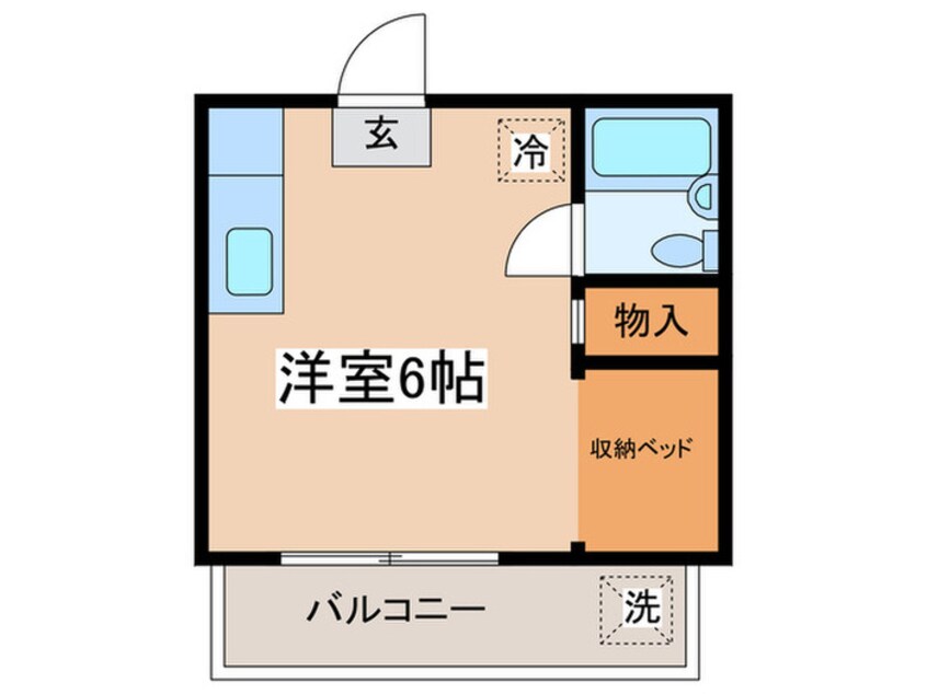 間取図 コーポドルチェ