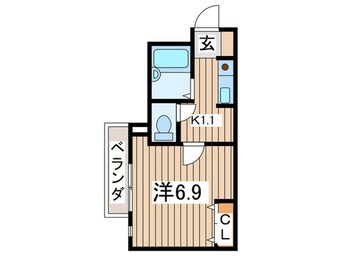 間取図 マ－レＴＡＫＥＩ参番館