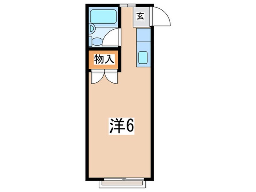 間取図 ジュネス中丸