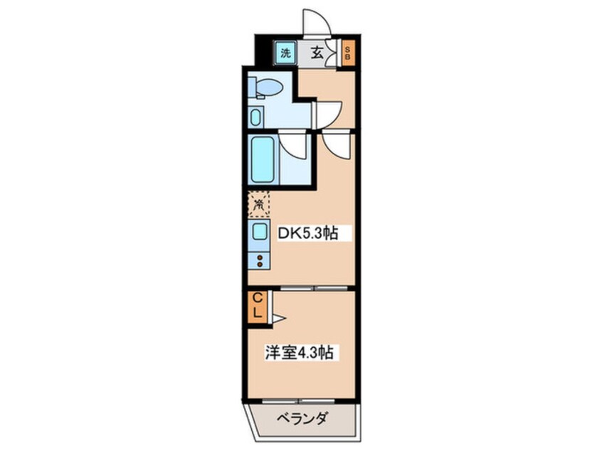 間取図 KDXレジデンス池袋要町