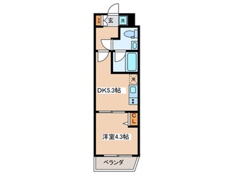 間取図 KDXレジデンス池袋要町