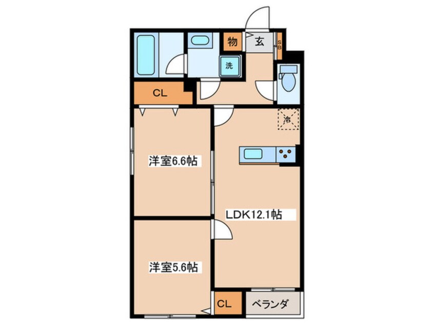 間取図 KDXレジデンス池袋要町