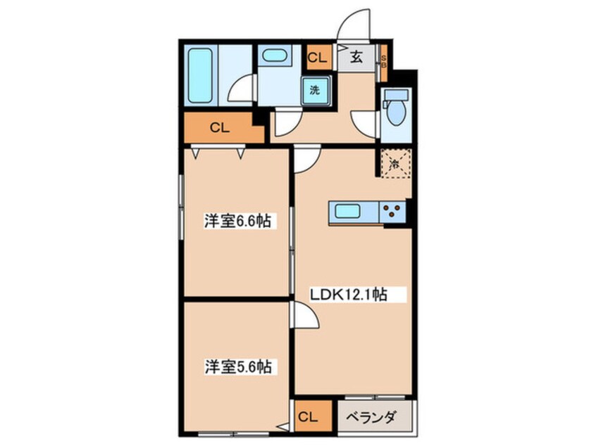 間取図 KDXレジデンス池袋要町