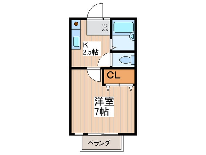 間取り図 カ－ムハイツ恋ヶ窪Ⅲ