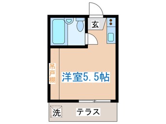 間取図 モリ方南ハイム