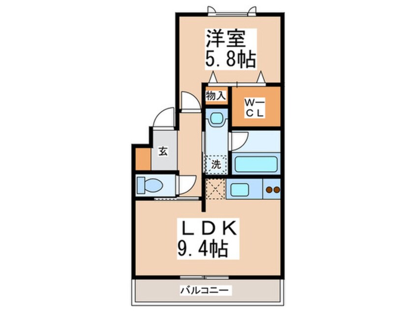 間取図 メゾン・ド・アンシャンテ