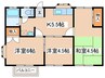 グリーンテラス湘南 3Kの間取り