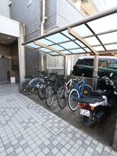 駐輪場 クレストコ－ト