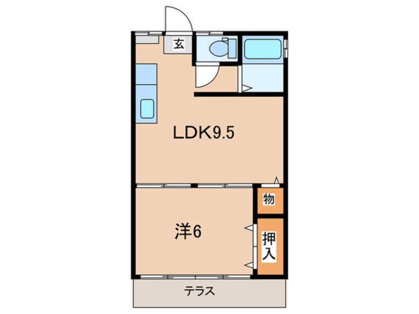 間取図 メゾン丘