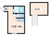 アークヒルズ横浜 1Rの間取り